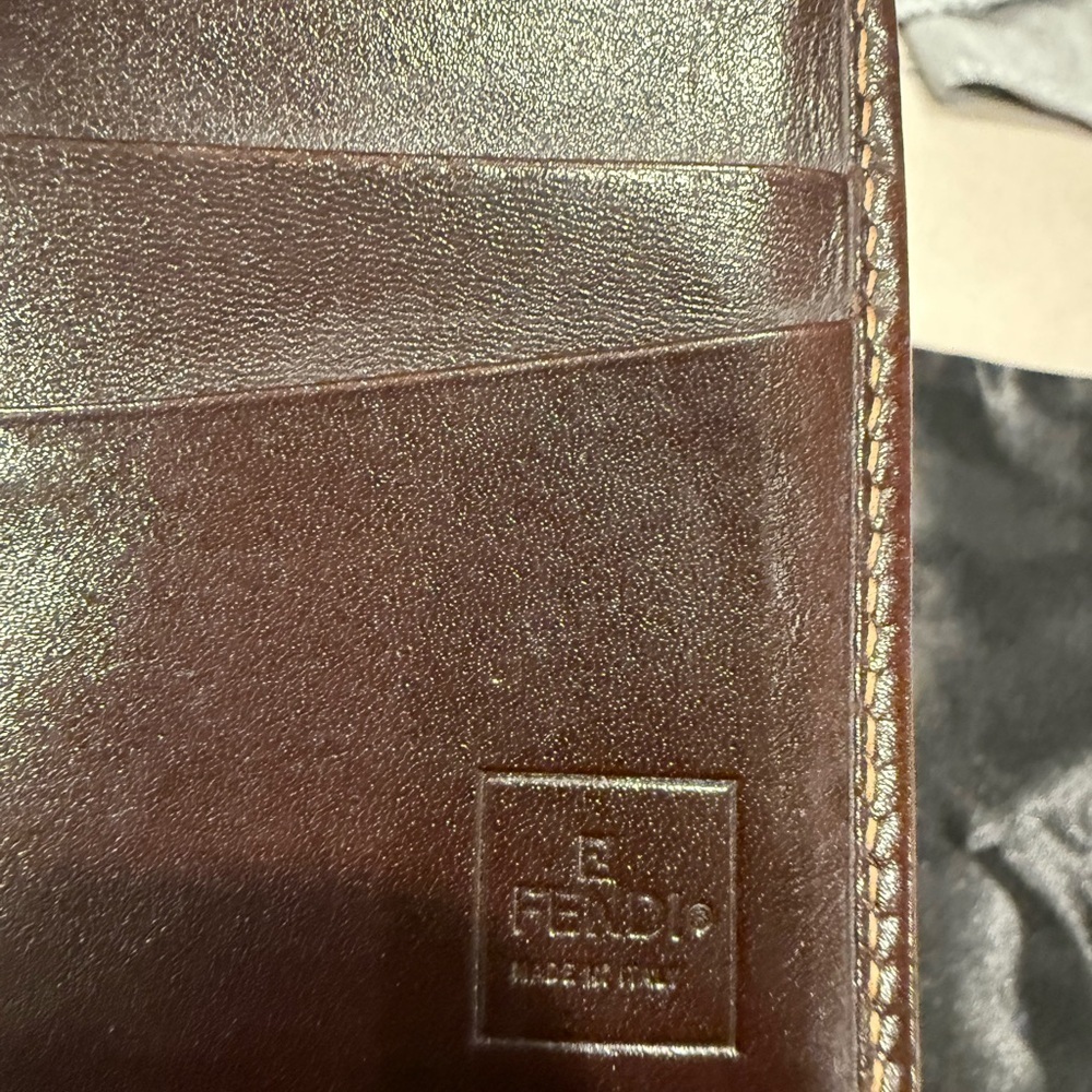 Fendi Zucca FF Canvas Compact Trifold Wallet - Picture 12 of 16